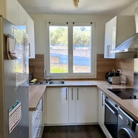 Peaceful Garden View, 20 Min From Nice